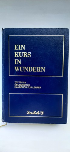 Ein kurs wundern - ein, buch