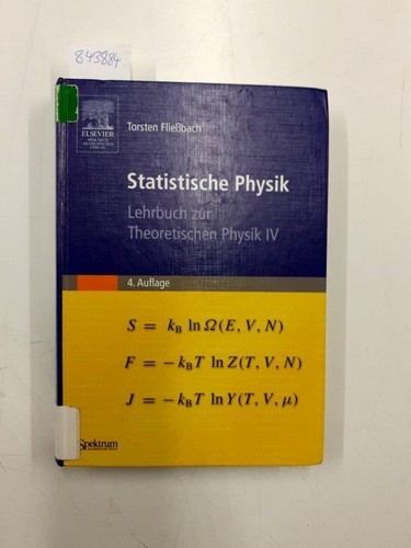 Statistische physik lehrbuch - physik:,